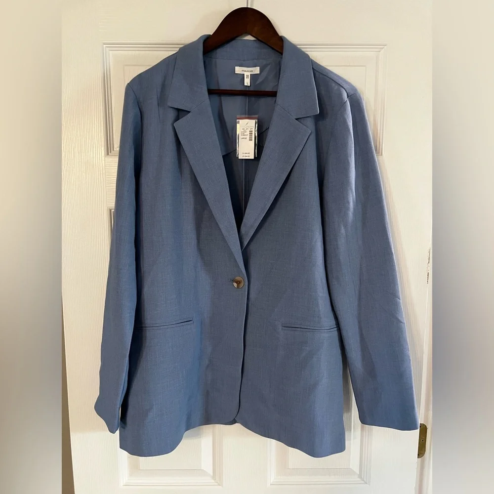 Maurices Classic Blue Blazer - Picture 1 of 7
